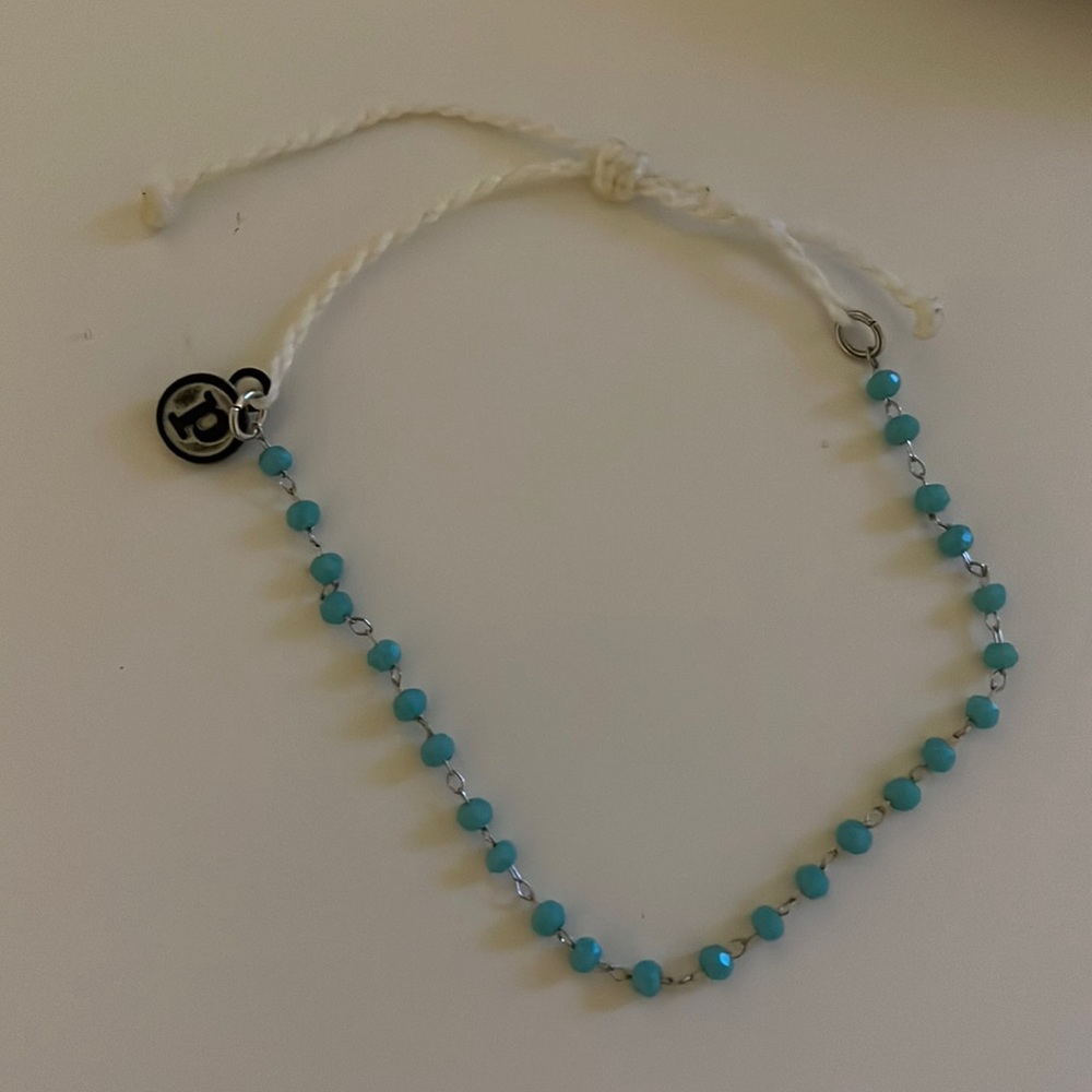Pura Vida Blue Beaded Bracelet